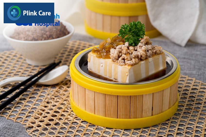 bệnh nhân ăn thêm nấm, đậu phụ