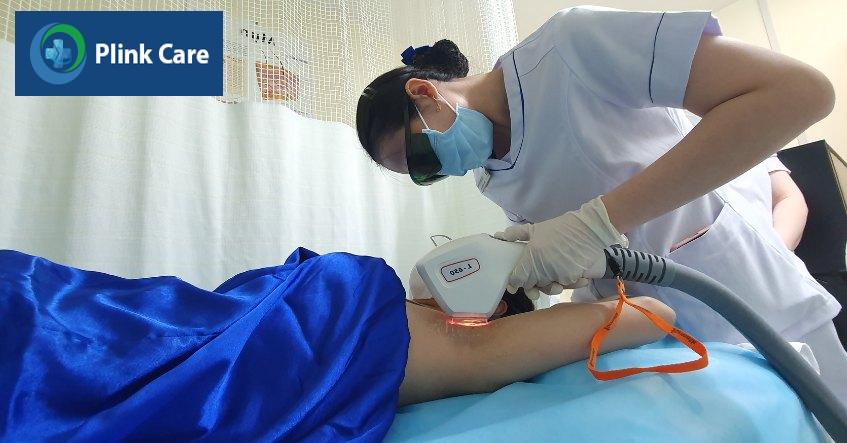 hướng dẫn chăm sóc nách sau khi triệt lông
