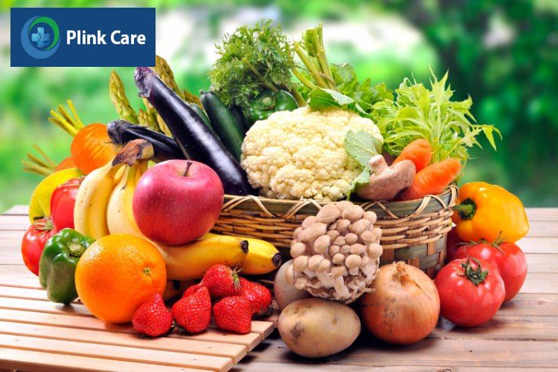 suy dinh dưỡng nên ăn gì, hoa quả và rau củ tươi