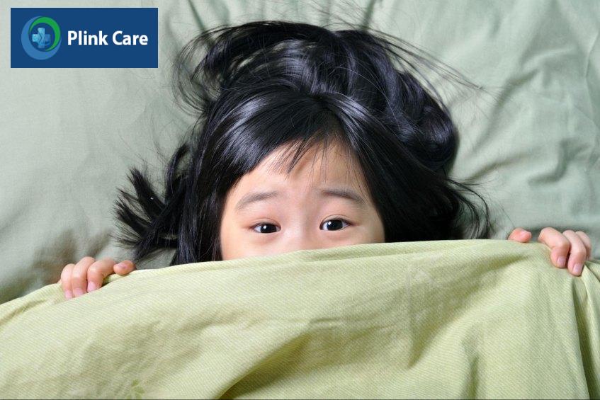 trẻ em dễ bị ác mộng