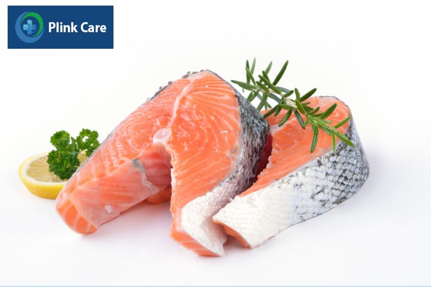 Cá hồi tốt cho bệnh xơ gan thay cho thịt bò
