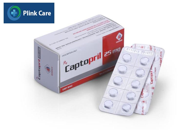 Captopril thuộc nhóm thuốc ức chế men chuyển