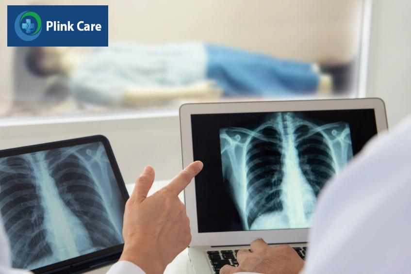 Chụp CT ngực chẩn đoán bệnh viêm mủ màng phổi