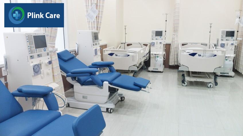 cơ sở vật chất chạy thận nhân tạo tại tâm anh