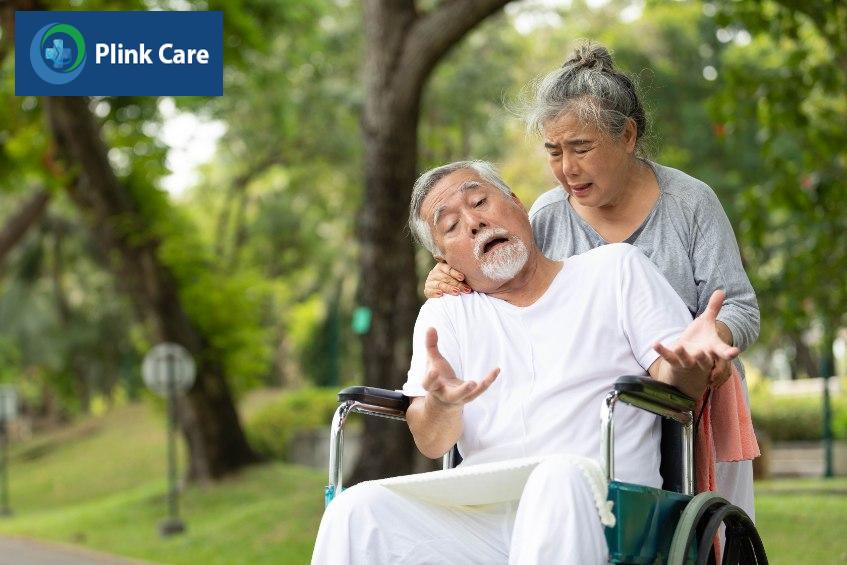 di chứng sau xuất huyết não liệt nửa người méo miệng