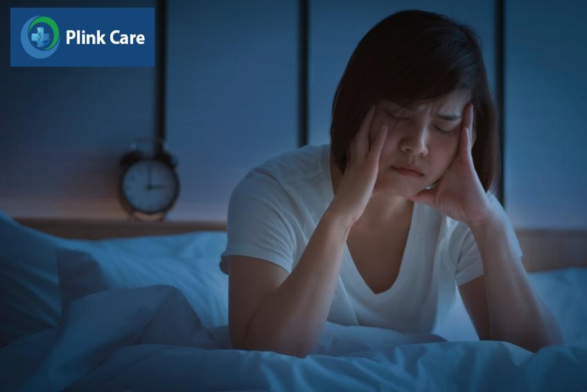 ngủ mơ màng không sâu giấc do stress