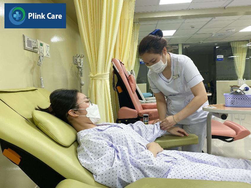 người bệnh hóa trị tại PlinkCare