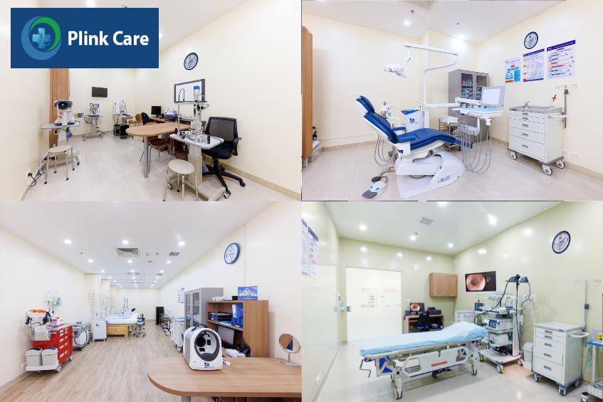 Phòng khám được trang bị trang thiết bị hiện đại