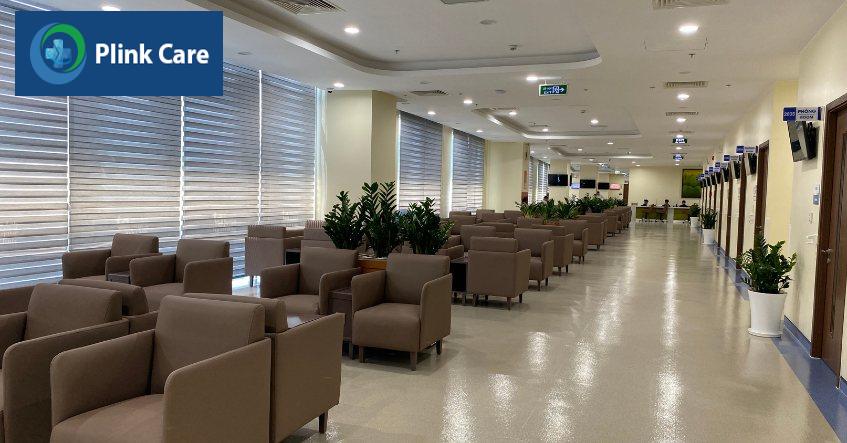 sảnh chờ khám vip tại phòng khám mắt quận 7