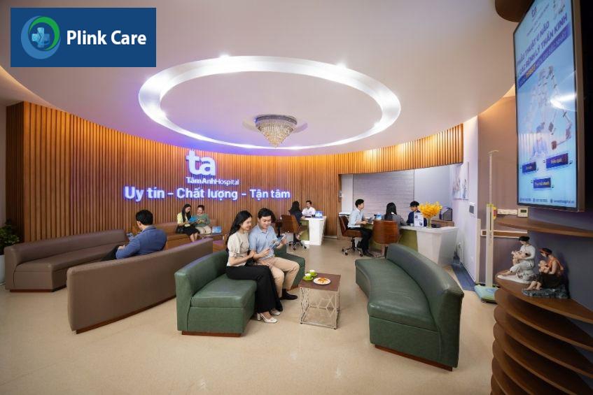 Sảnh chờ khu VIP Trung tâm Hỗ trợ sinh sản, PlinkCare TP.HCM