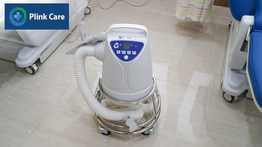 thiết bị sưởi ấm cho khách hàng