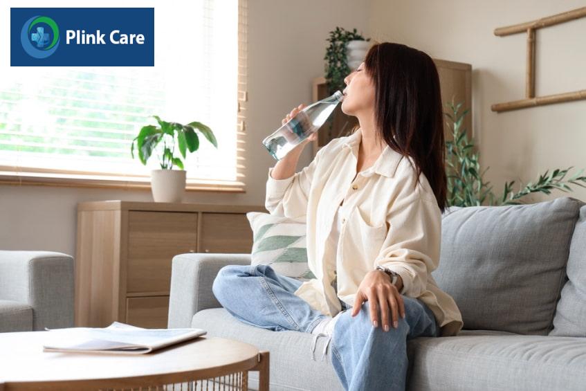 thực đơn ăn tăng cân cho nữ cần có đủ nước