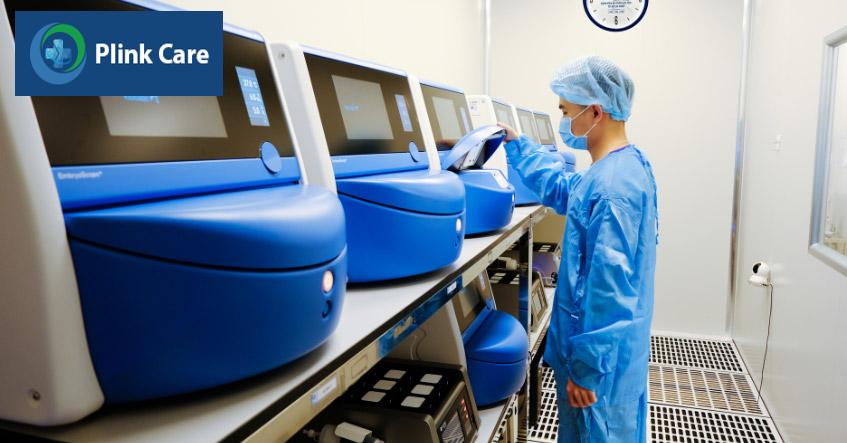 Tủ nuôi cấy phôi tích hợp trí tuệ nhân tạo AI tại IVF Tâm Anh