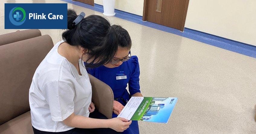 tư vấn khách hang2t ại trung tâm mắt bvdk tâm anh