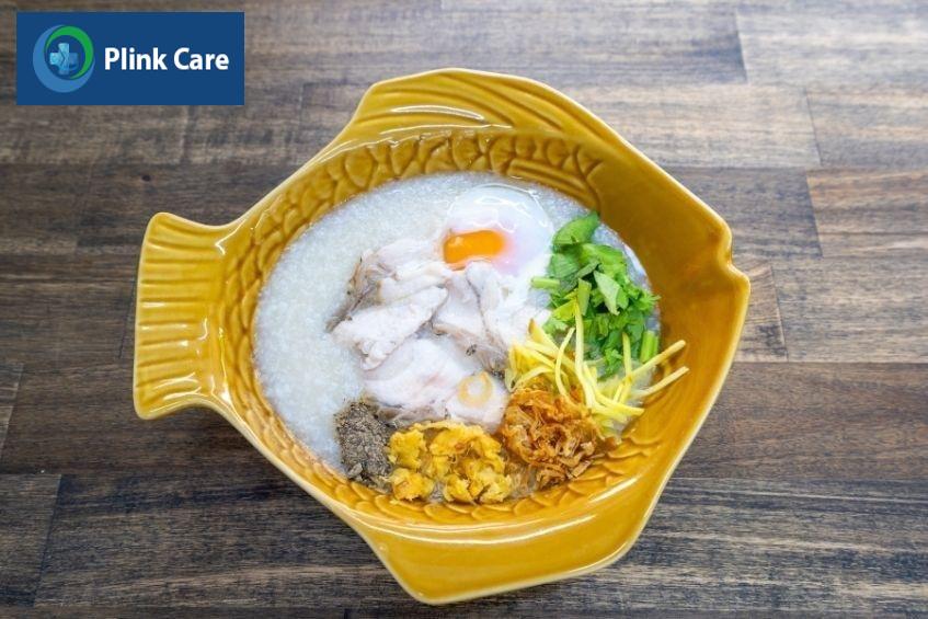 cháo cá lóc chứa nhiều protein dưỡng chất cho trẻ suy dinh dưỡng
