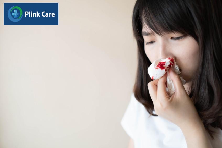 chảy máu mũi là dấu hiệu bệnh