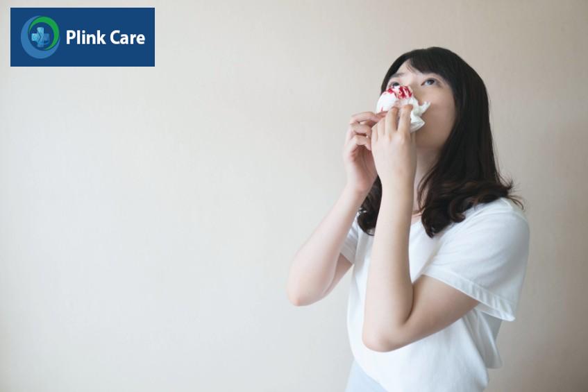 chảy máu mũi là dấu hiệu bệnh