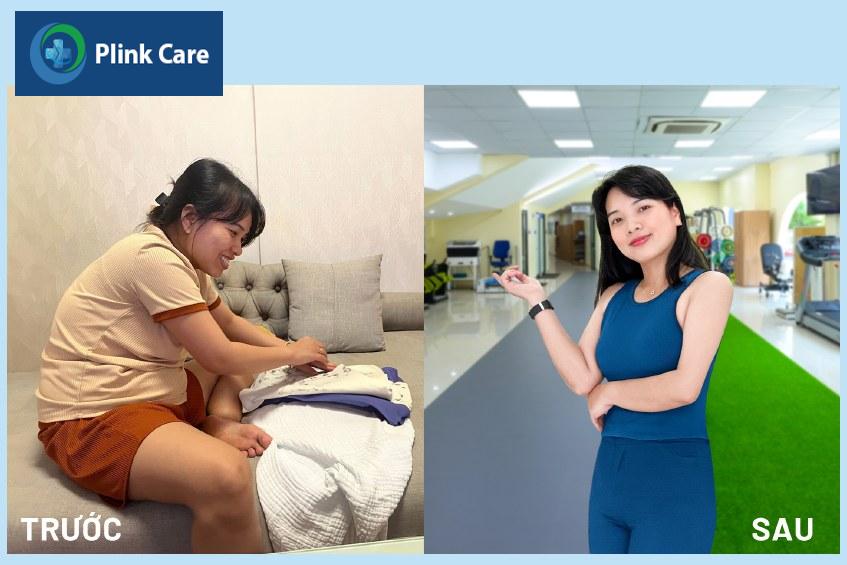 trước và sau giảm cân