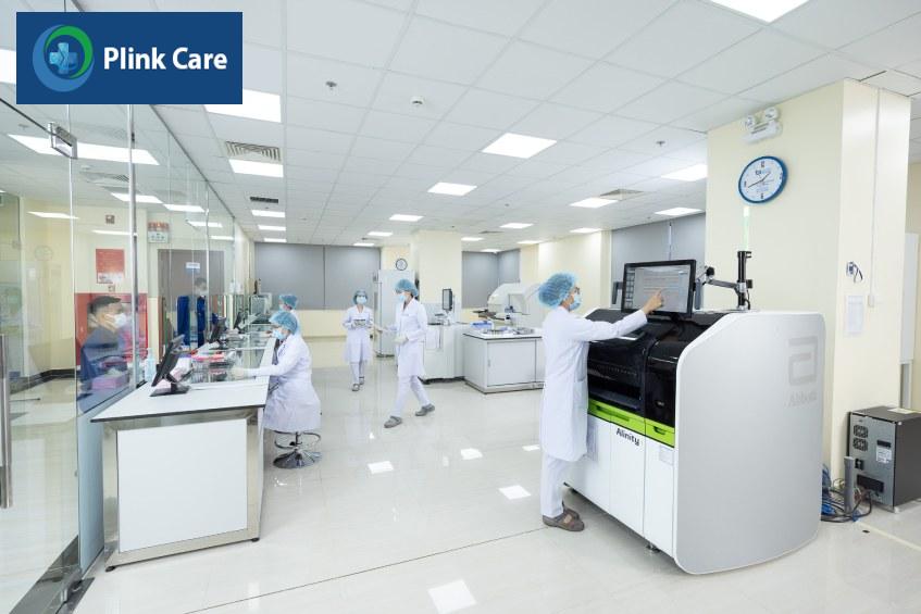 cơ sở vật chất xét nghiệm tại hệ thống đa khoa tâm anh