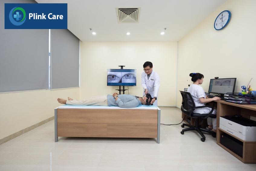 hệ thống máy đo tiền đình interacoustics tại tâm anh