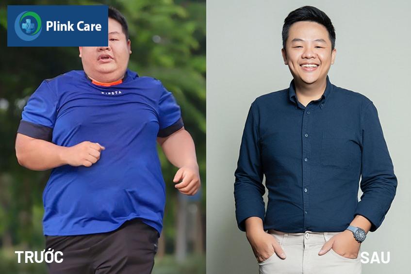 hình ảnh trước và sau giảm cân