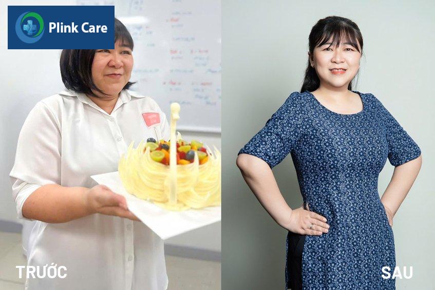 hình ảnh trước và sau khi giảm cân