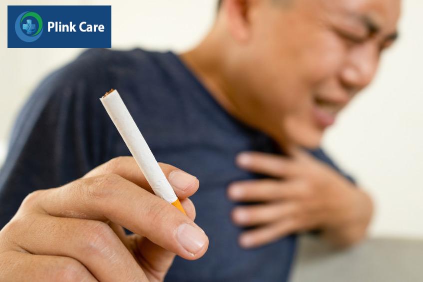 Hút thuốc lá nhiều có nguy cơ cơ mắc bệnh ung thư phổi, và di căn đến tim