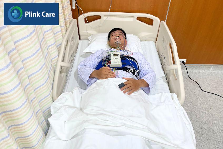 Người bệnh được đo đa ký giấc ngủ