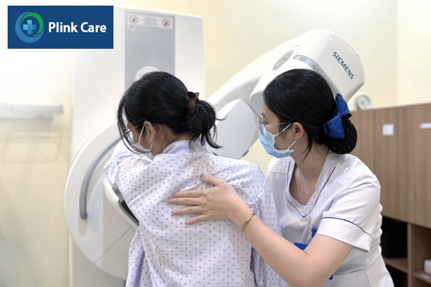 quy trình thực hiện chụp nhũ ảnh và siêu âm vú