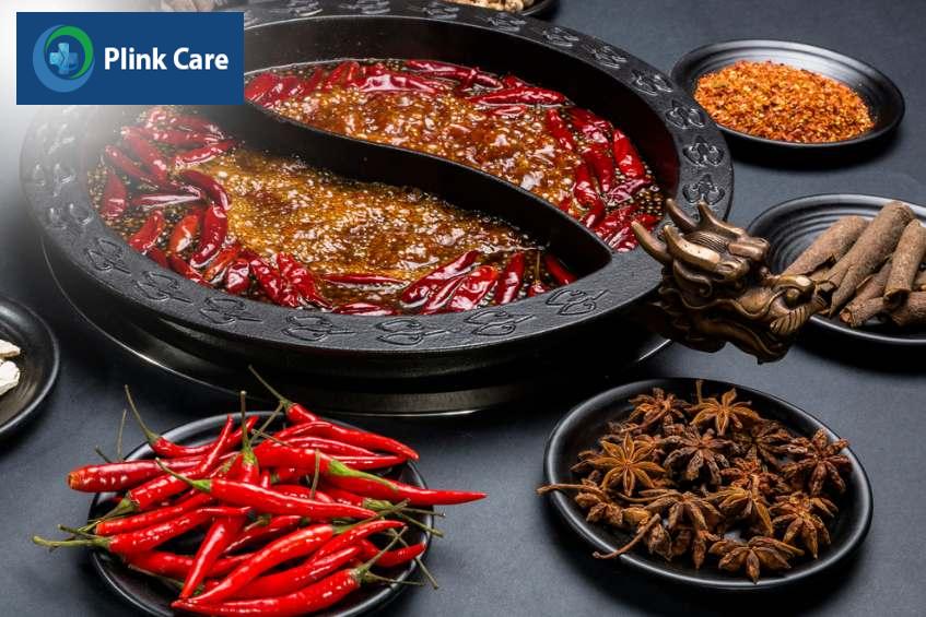 thức ăn cay nóng làm lỡ miệng