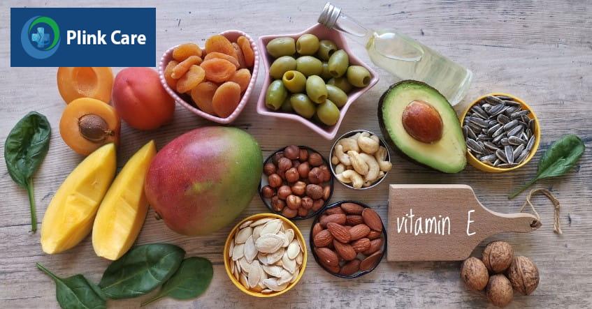 thực phẩm vitamin E giúp cơ thể chống lại các gốc tự do