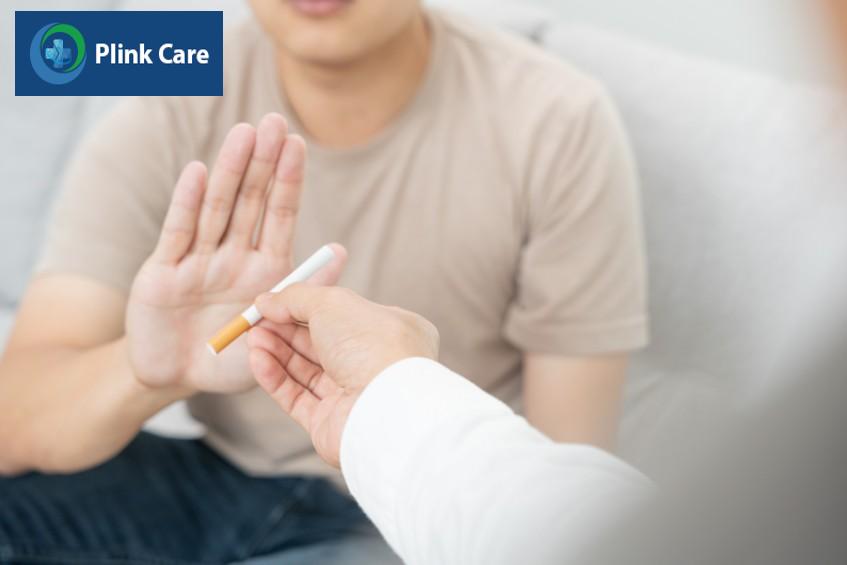 tránh hút thuốc lá khi mắc bệnh