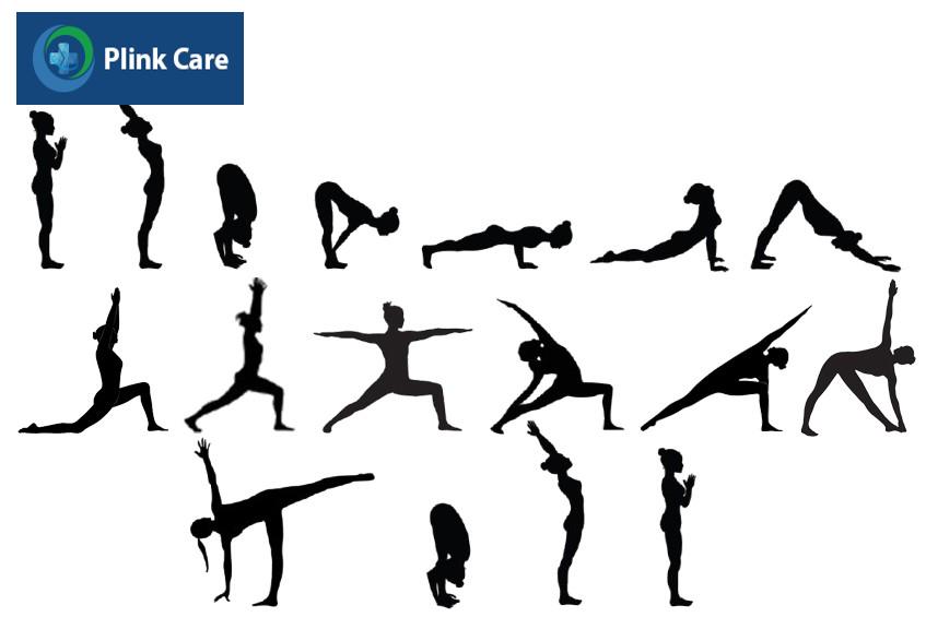 vinsaga yoga tư thế đứng
