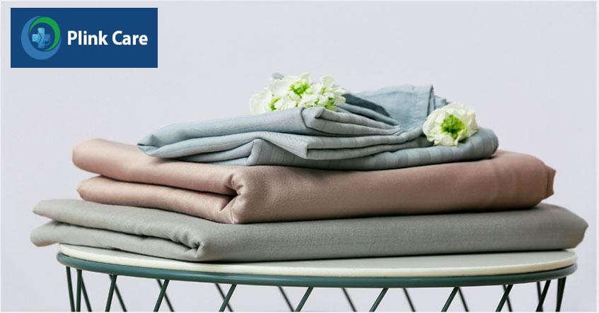 giặt sạch ga trải giường khăn tắm ngăn lây lan