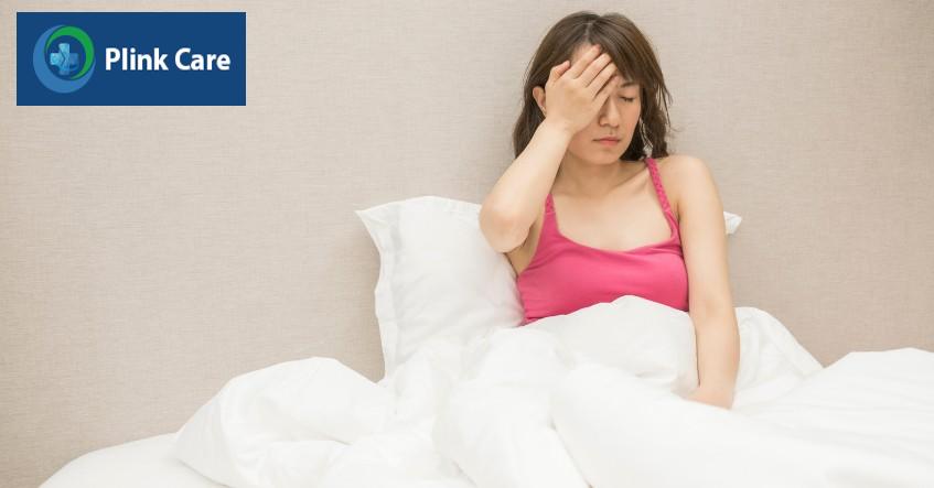 mất ngủ làm co giật mí mắt trái