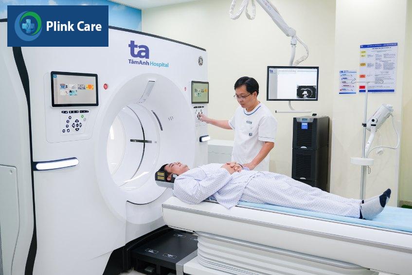 Máy chụp CT 1975 lát cắt hiện đại được ứng dụng
