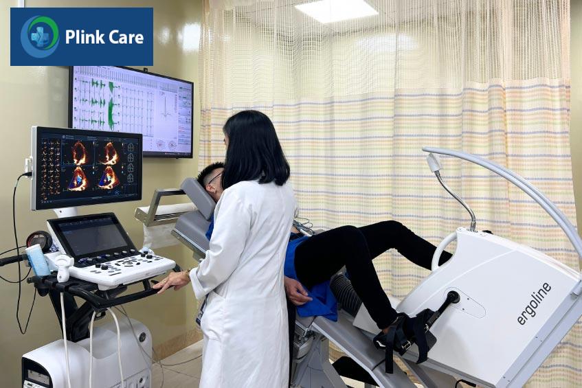 Thực hiện nghiệm pháp gắng sức tại PlinkCare TP.HCM