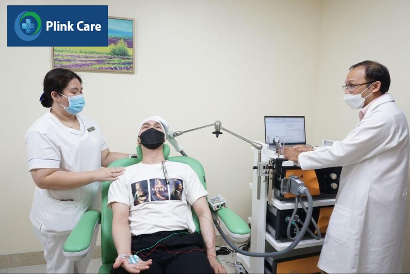 thực hiện kích thích từ trường xuyên sọ